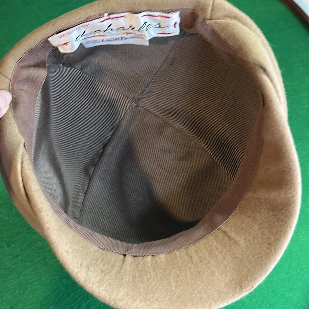 WOOLF BROTHERS VINTAGE BERET NEWSBOY FRENCH CAP SZ S